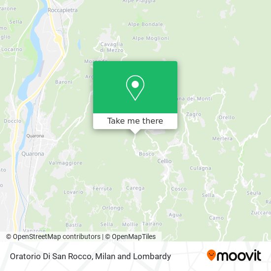 Oratorio Di San Rocco map