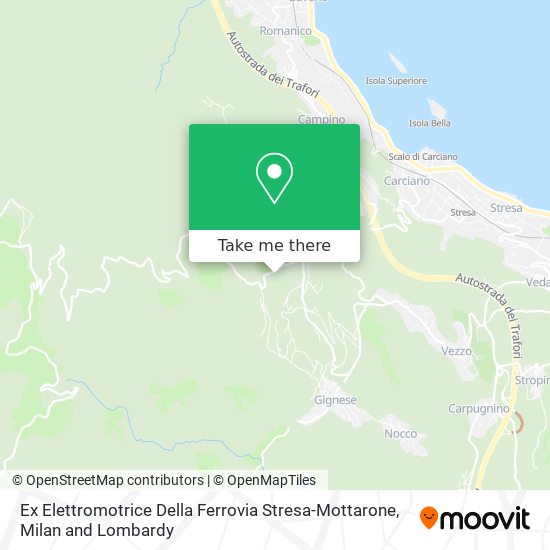 Ex Elettromotrice Della Ferrovia Stresa-Mottarone map