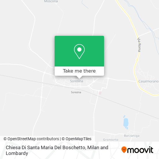 Chiesa Di Santa Maria Del Boschetto map