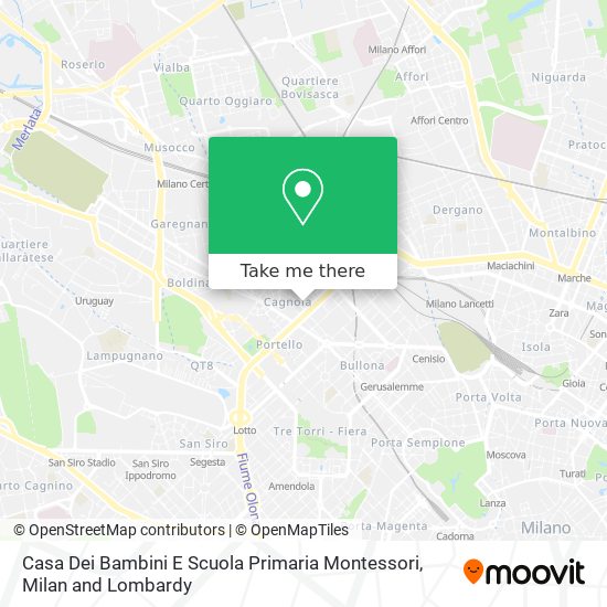 Casa Dei Bambini E Scuola Primaria Montessori map