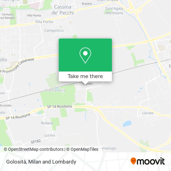 Golosità map