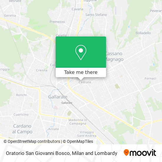 Oratorio San Giovanni Bosco map