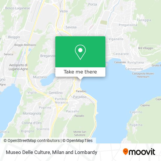 Museo Delle Culture map