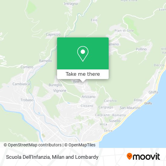 Scuola Dell'Infanzia map