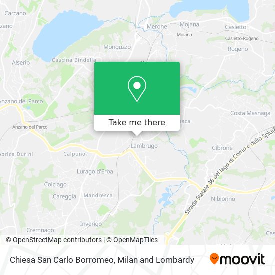 Chiesa San Carlo Borromeo map