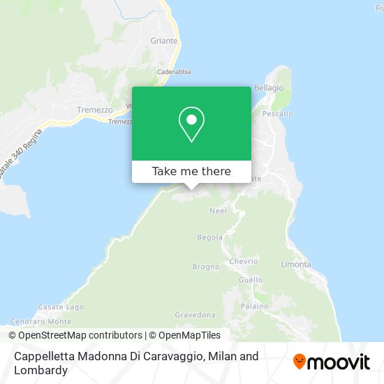Cappelletta Madonna Di Caravaggio map