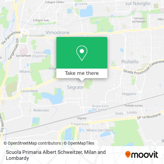 Scuola Primaria Albert Schweitzer map