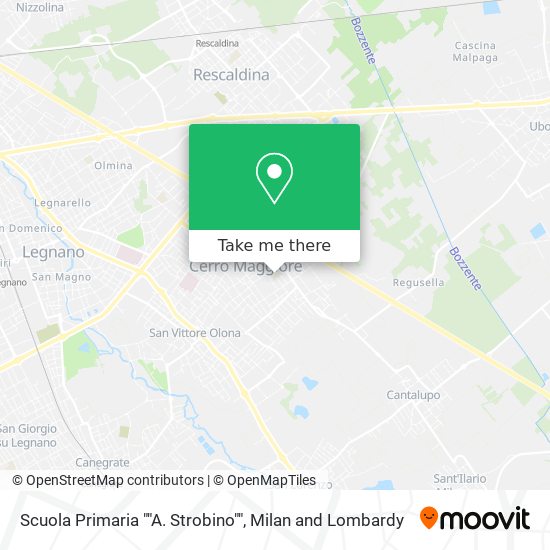 Scuola Primaria ""A. Strobino"" map