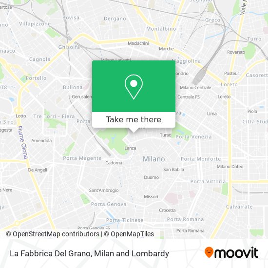 La Fabbrica Del Grano map
