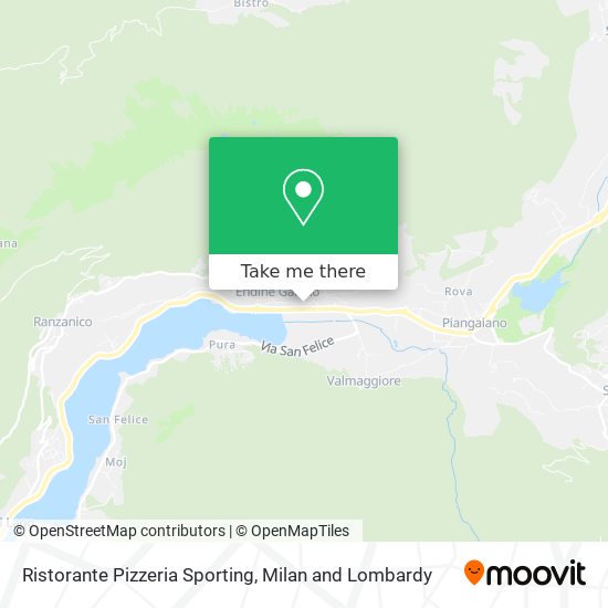 Ristorante Pizzeria Sporting map