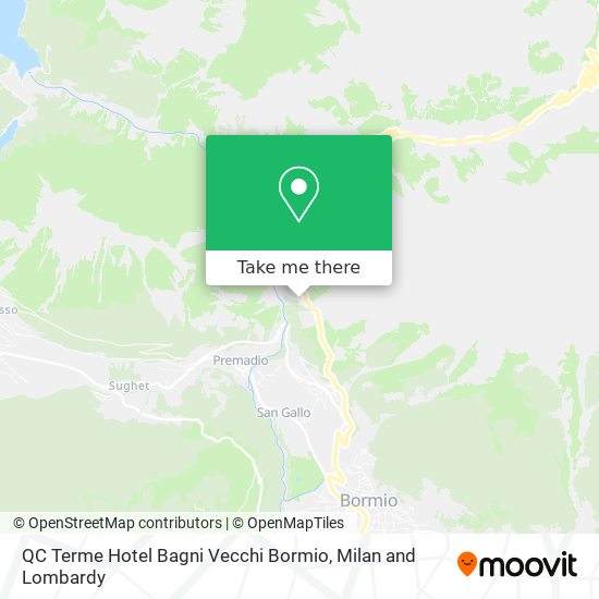 QC Terme Hotel Bagni Vecchi Bormio map