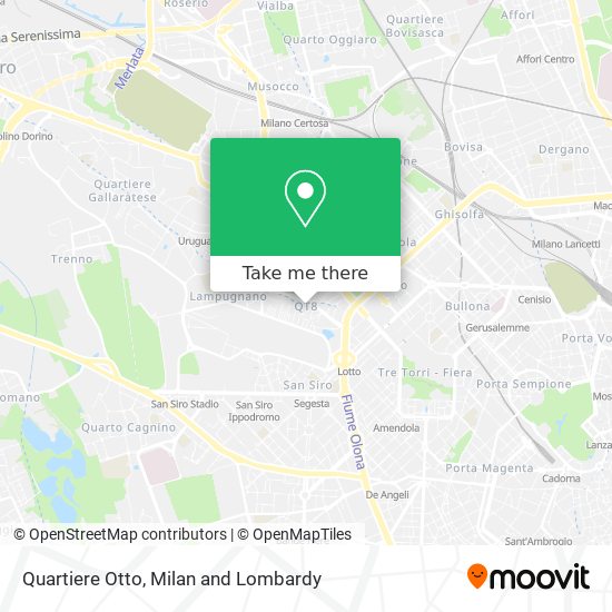Quartiere Otto map