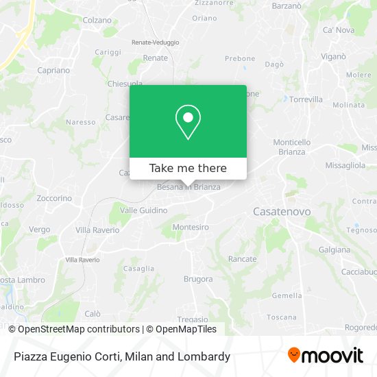 Piazza Eugenio Corti map