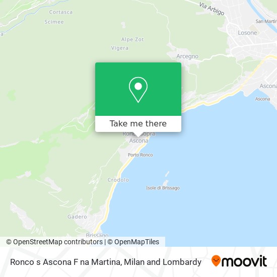 Ronco s Ascona F na Martina map