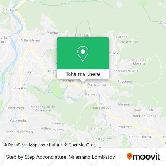 Step by Step Acconciature map