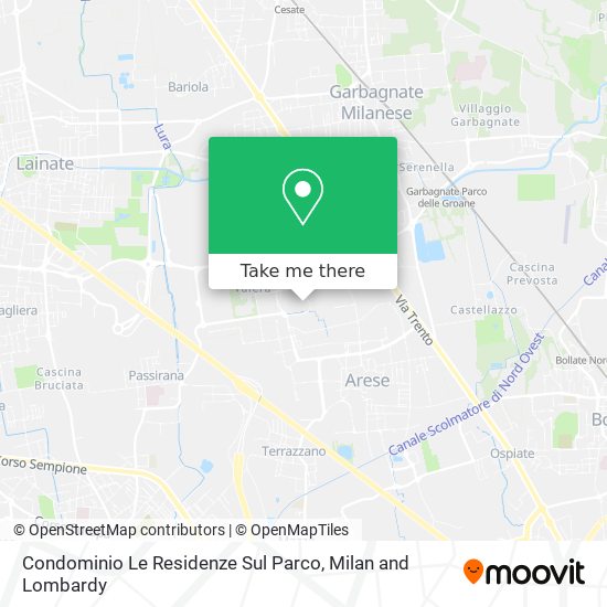 Condominio Le Residenze Sul Parco map