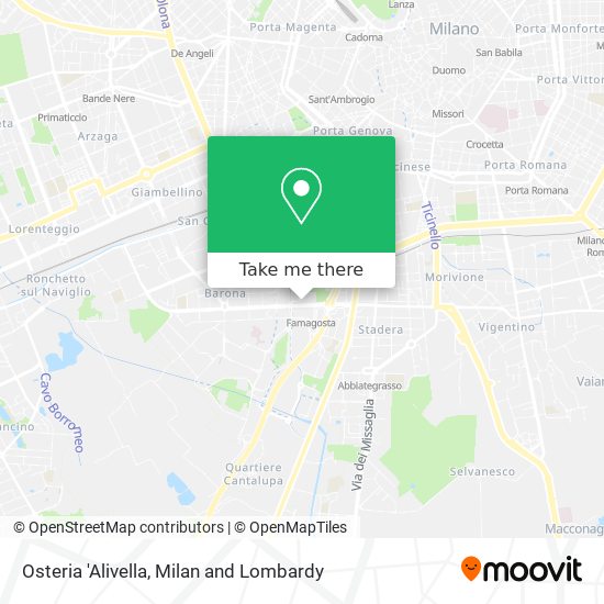 Osteria 'Alivella map