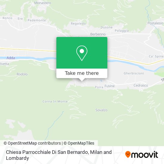 Chiesa Parrocchiale Di San Bernardo map