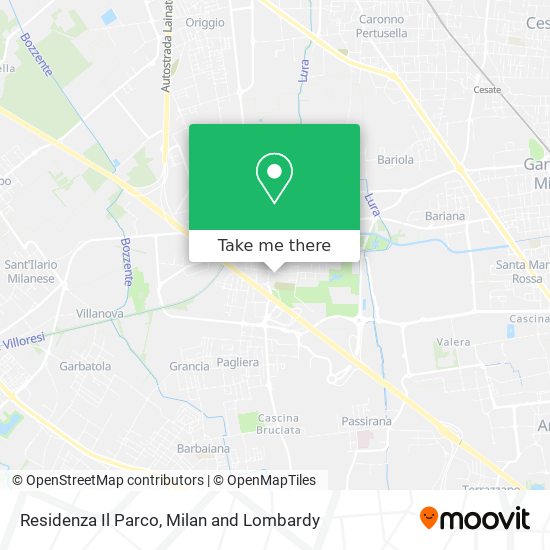 Residenza Il Parco map