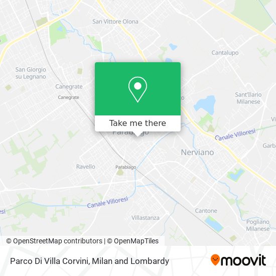 Parco Di Villa Corvini map