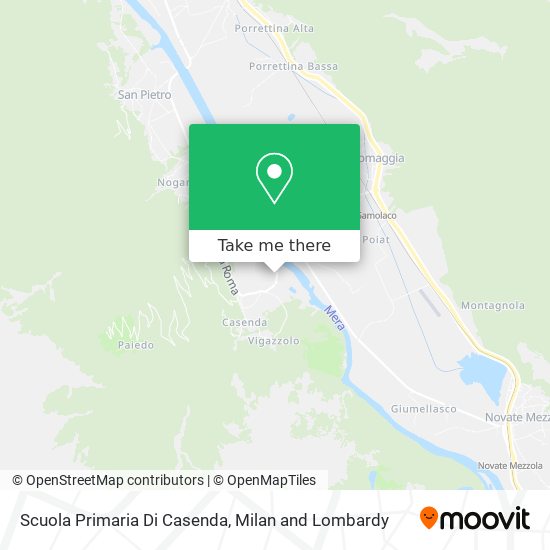 Scuola Primaria Di Casenda map