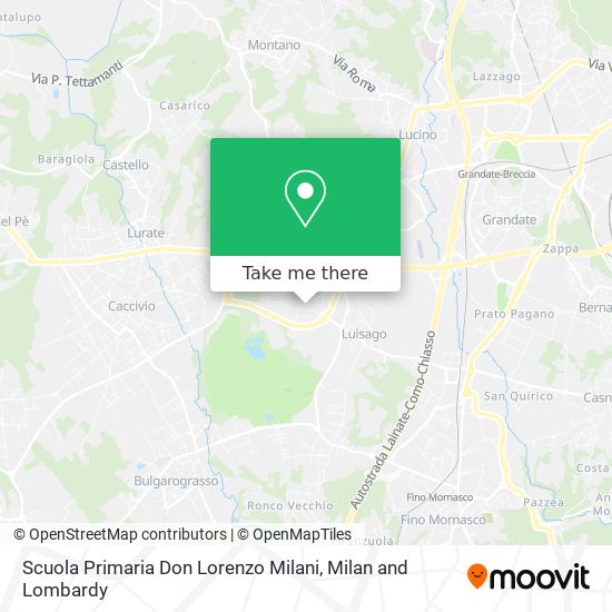 Scuola Primaria Don Lorenzo Milani map