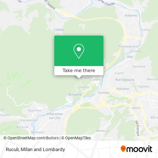 Ruculì map