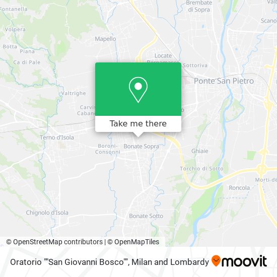 Oratorio ""San Giovanni Bosco"" map