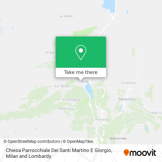 Chiesa Parrocchiale Dei Santi Martino E Giorgio map