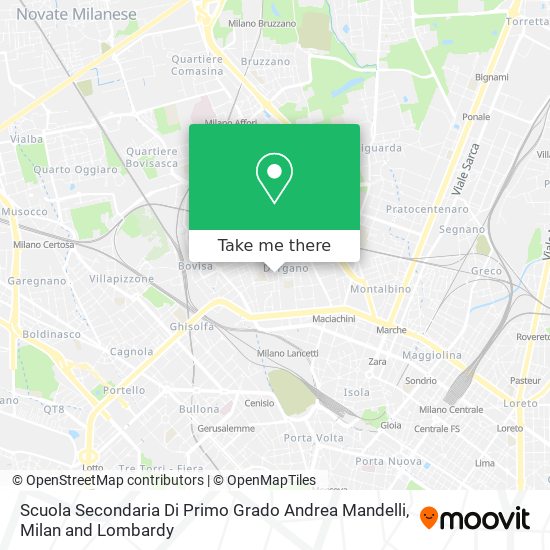 Scuola Secondaria Di Primo Grado Andrea Mandelli map