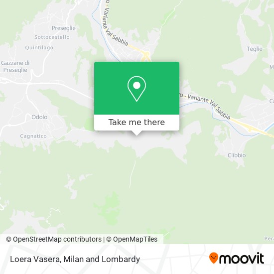 Loera Vasera map