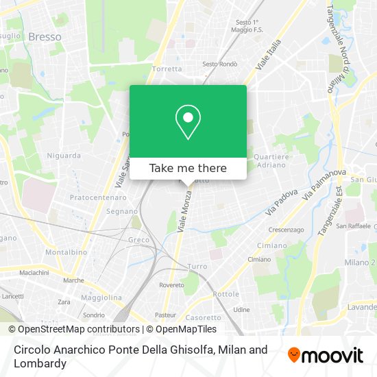 Circolo Anarchico Ponte Della Ghisolfa map