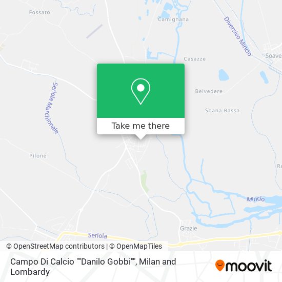 Campo Di Calcio ""Danilo Gobbi"" map