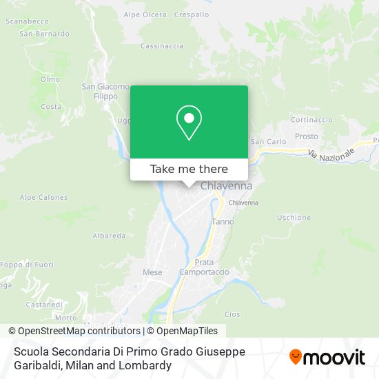 Scuola Secondaria Di Primo Grado Giuseppe Garibaldi map
