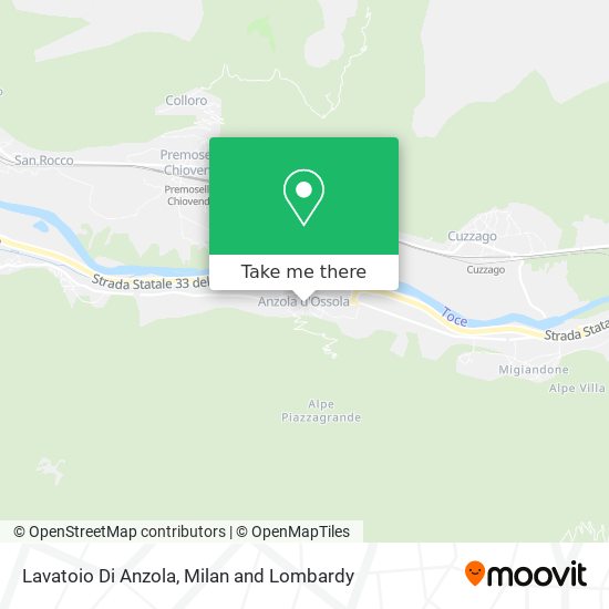 Lavatoio Di Anzola map