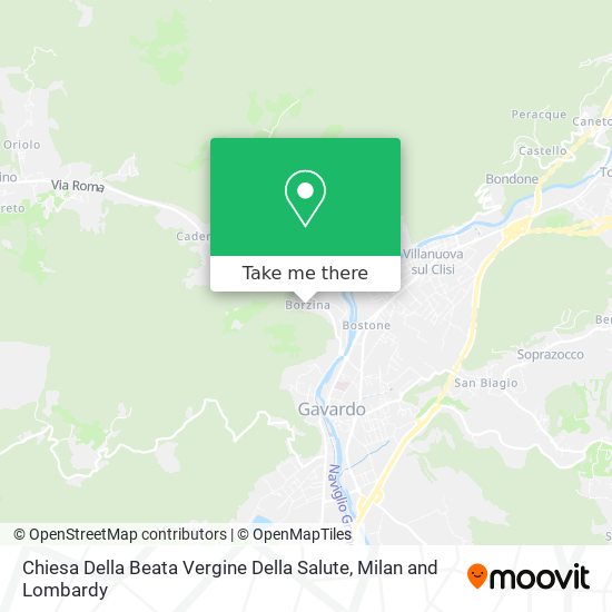 Chiesa Della Beata Vergine Della Salute map