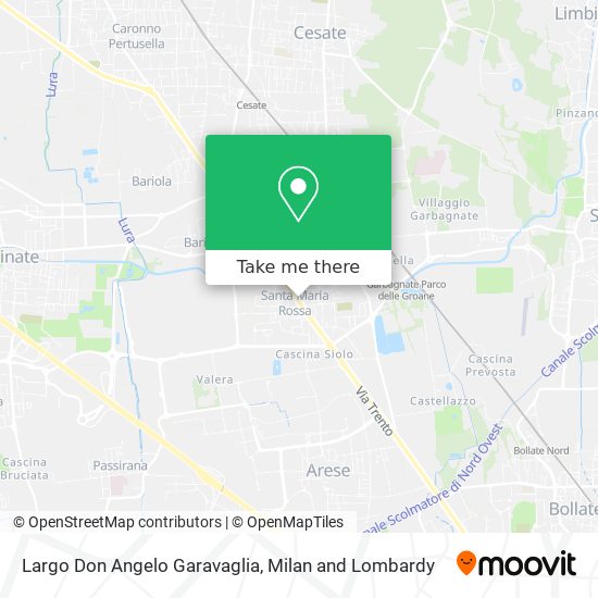 Largo Don Angelo Garavaglia map