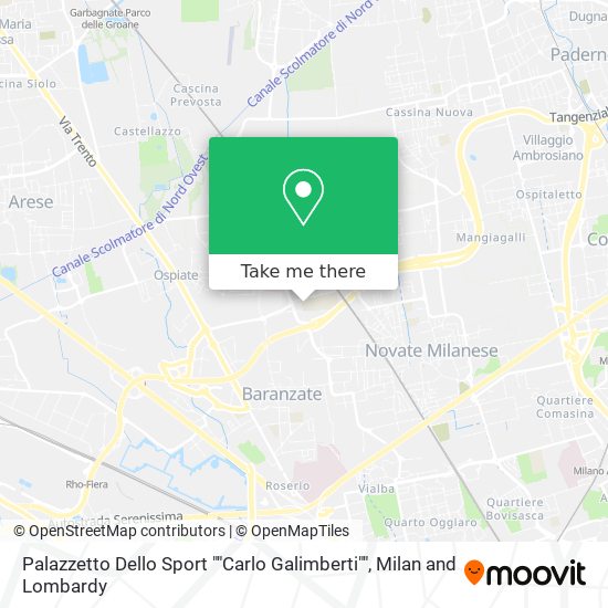 Palazzetto Dello Sport ""Carlo Galimberti"" map