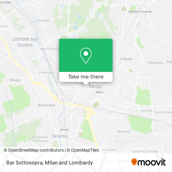 Bar Sottosopra map