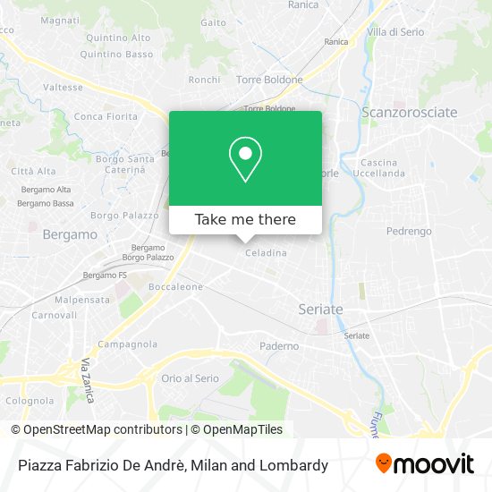 Piazza Fabrizio De Andrè map