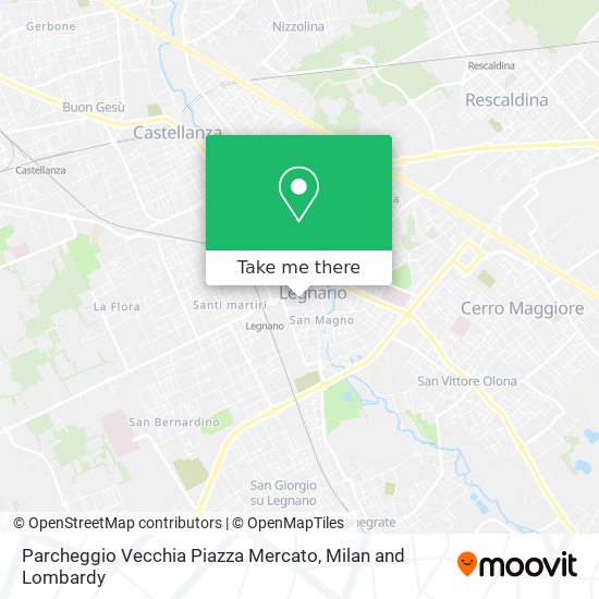 Parcheggio Vecchia Piazza Mercato map