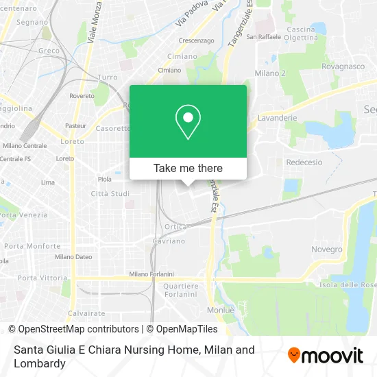 Santa Giulia E Chiara Nursing Home map