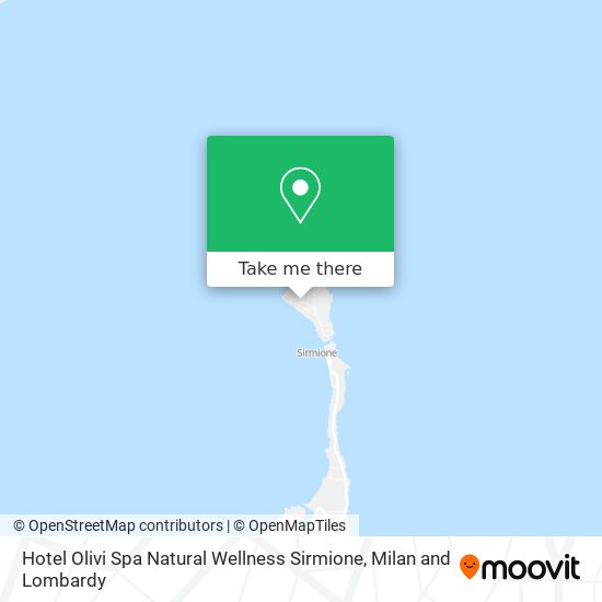 Hotel Olivi Spa Natural Wellness Sirmione map