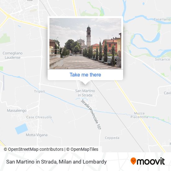 San Martino in Strada map