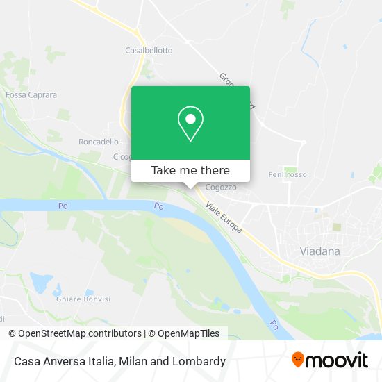 Casa Anversa Italia map