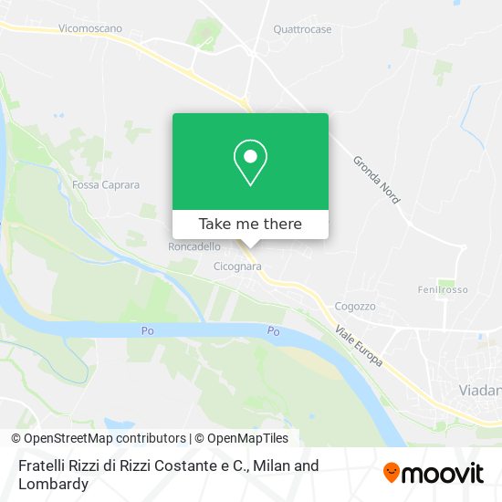 Fratelli Rizzi di Rizzi Costante e C. map