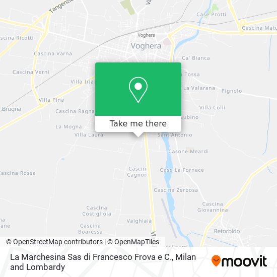 La Marchesina Sas di Francesco Frova e C. map