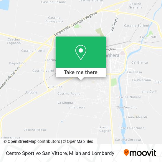 Centro Sportivo San Vittore map