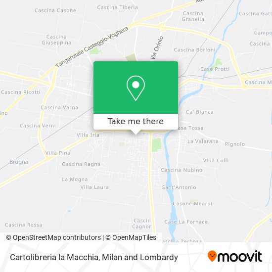 Cartolibreria la Macchia map