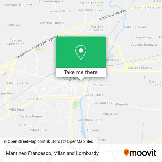 Mantineo Francesco map